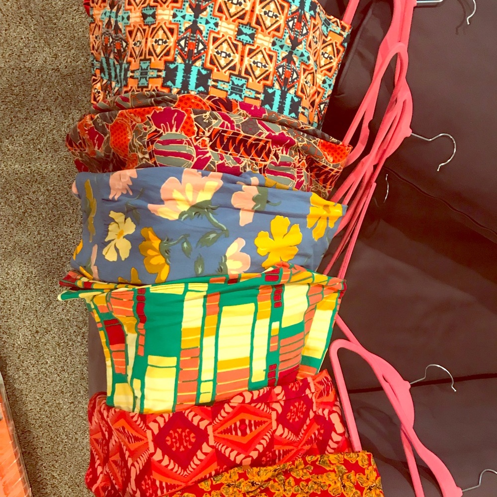 7 Lularoe os Leggings